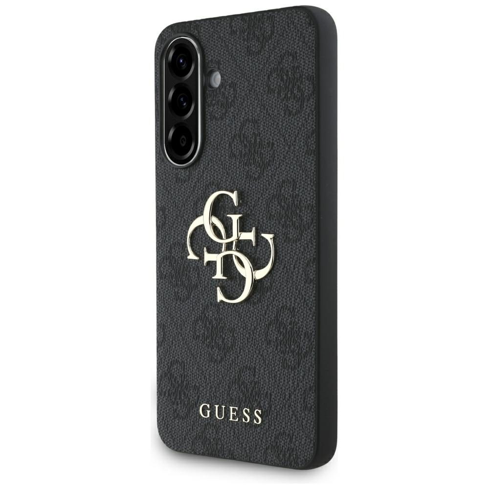 Guess HC 4G PU Big Logo Case for Samsung Galaxy A56 Black