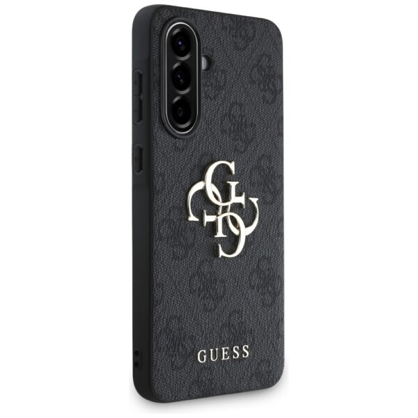 Guess HC 4G PU Big Logo Case for Samsung Galaxy A56 Black