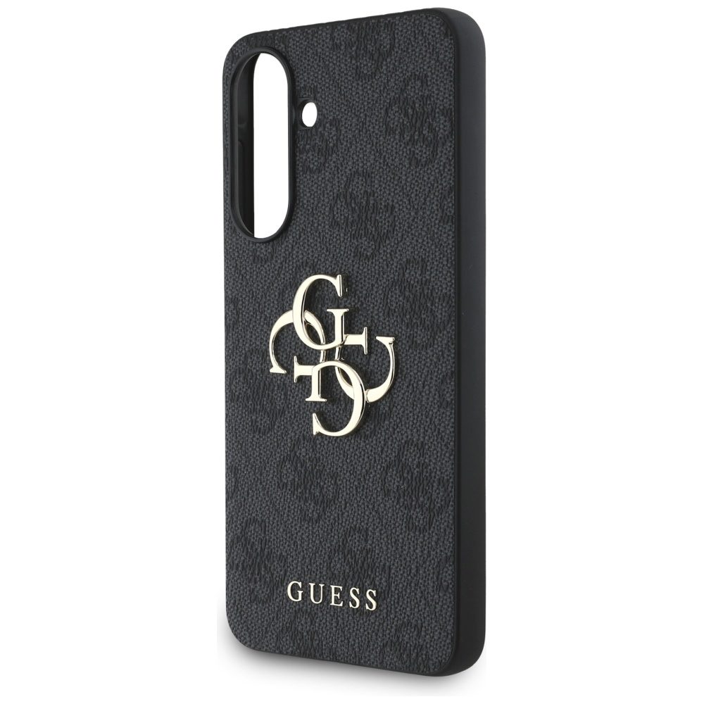 Guess HC 4G PU Big Logo Case for Samsung Galaxy A56 Black