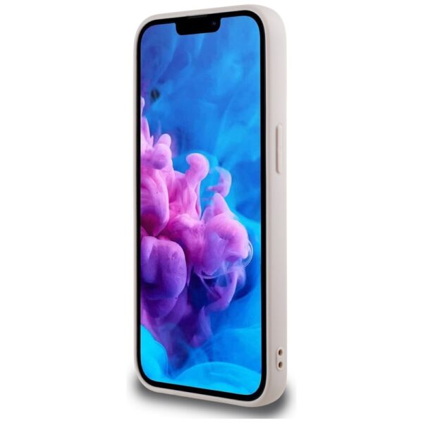 Guess HC MagSafe PU 4G Circle with Classic Logo case for iPhone 16e Pink