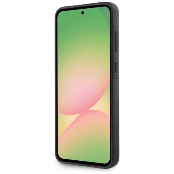 Guess HC PU 4G Classic case for Samsung Galaxy A36 Black