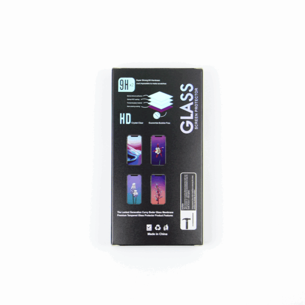 446928_oryg Tempered glass 6D for iPhone 14 Pro 6,1" black frame 10in1