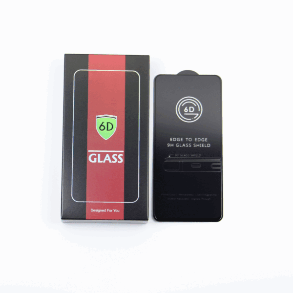 446933_oryg Tempered glass 6D for iPhone 17 Air black frame 10in1