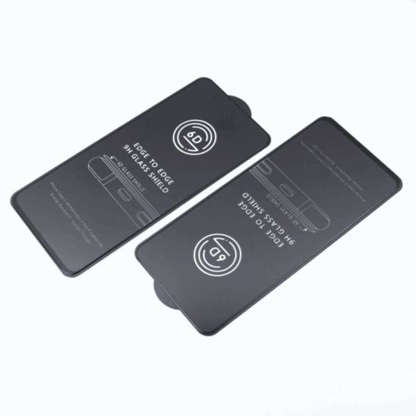 446934_oryg Tempered glass 6D for iPhone 17 Air black frame 10in1