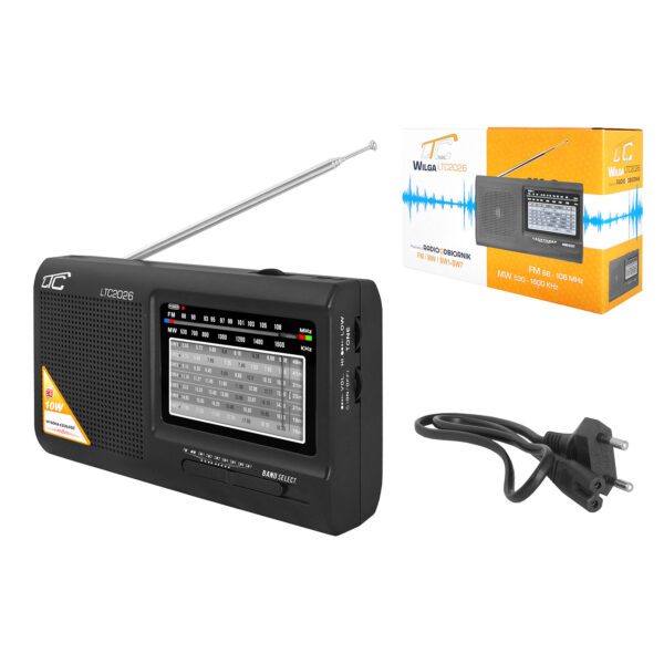 LTC portable radio WILGA, black