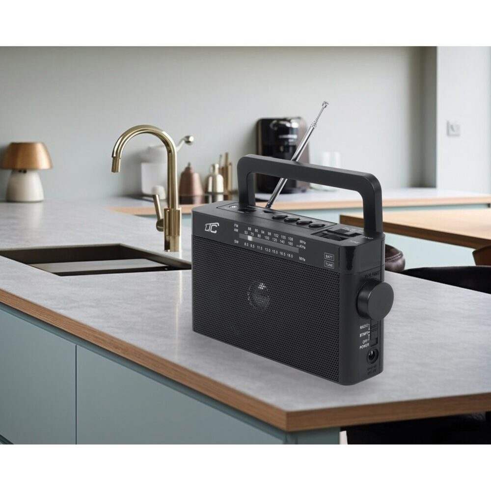 LTC portable radio SONA, Bluetooth, USB, TF, black