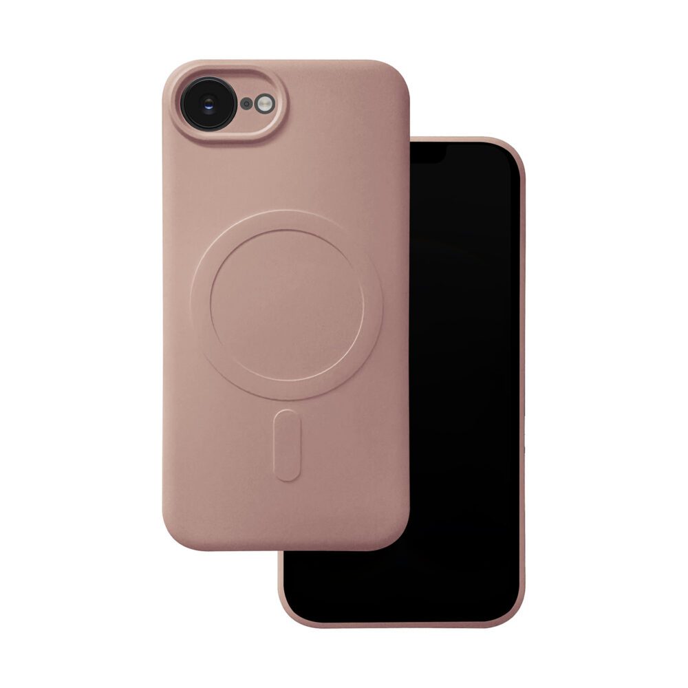 447061_oryg Simple Color Mag case for iPhone 16e pink