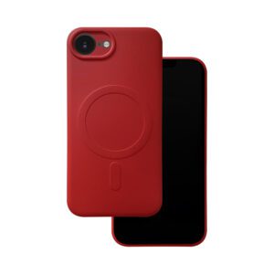 Simple Color Mag case for iPhone 16e red