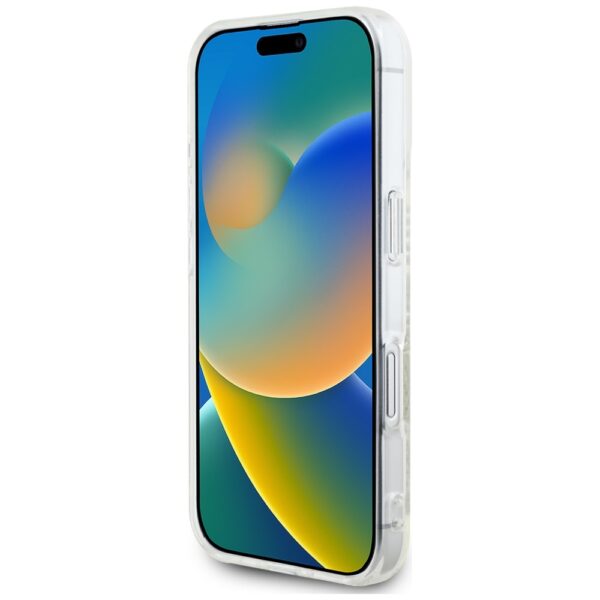 Karl Lagerfeld HC IML Rhinestones Logo case for iPhone 16 Transparent