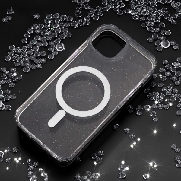 Shine Mag case for Samsung Galaxy S24 Ultra transparent