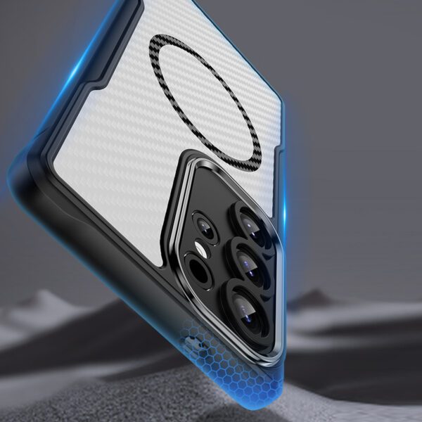 Defender Carbon Mag case for Samsung Galaxy S24 Ultra black