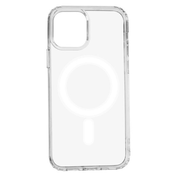 Anti Shock 1,5 mm Mag case for iPhone 12 / 12 Pro 6,1" transparent big hole