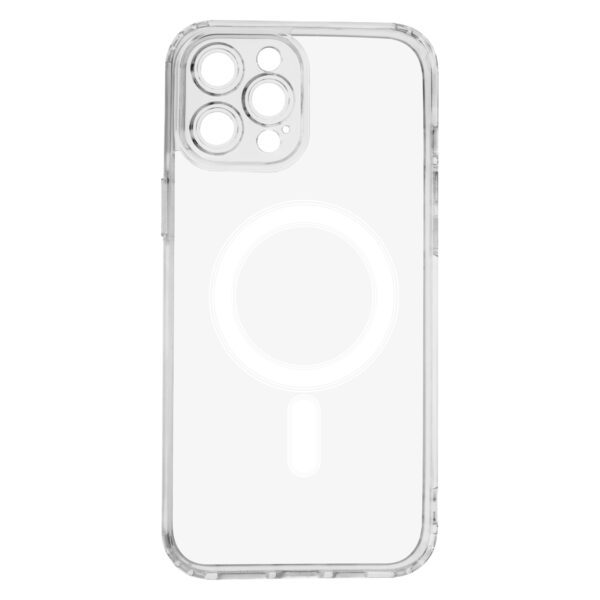 448929_oryg Anti Shock 1,5 mm Mag case for iPhone 12 Pro Max 6,7" transparent camera protection