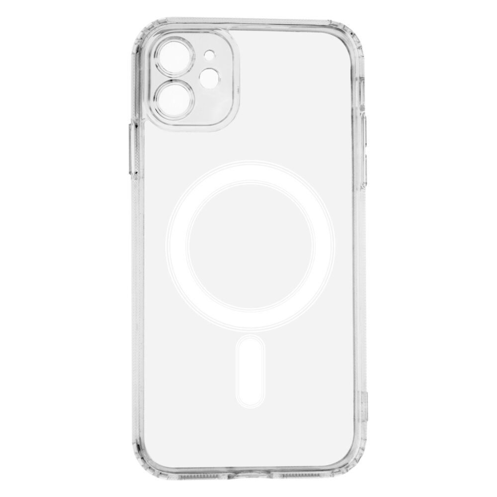 448941_oryg Anti Shock 1,5 mm Mag case for iPhone 11 transparent camera protection