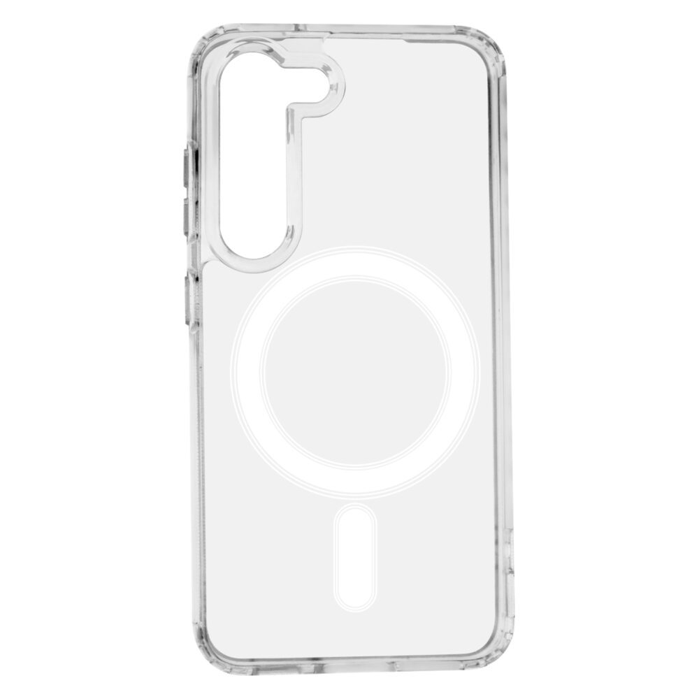 448942_oryg Anti Shock 1,5 mm Mag case for Samsung Galaxy S23 transparent big hole