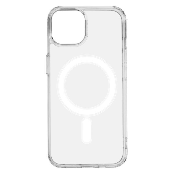 Anti Shock 1,5 mm Mag case for iPhone 14 6,1" transparent big hole