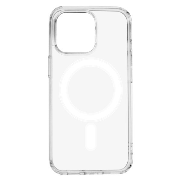 Anti Shock 1,5 mm Mag case for iPhone 13 Pro 6,1" transparent big hole