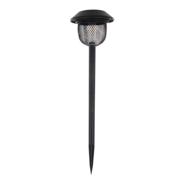 Forever Light Solar LED Lamp Steel Post SUNARI FLS-30 black