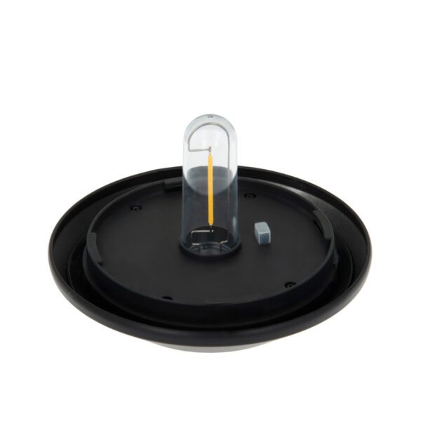 Forever Light Solar LED Lamp Steel Post SUNARI FLS-30 black