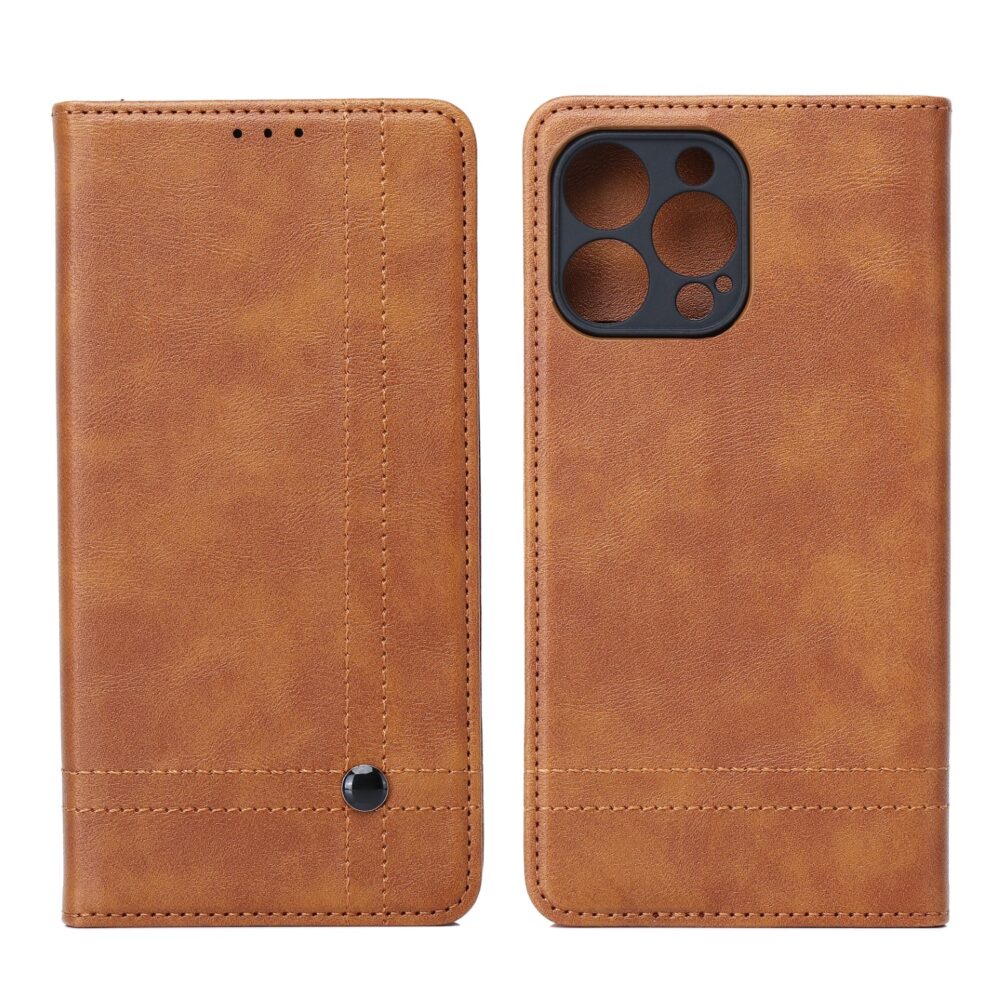 449135_oryg Smart Seam case for Motorola Moto E14 / G04 / G24 brown