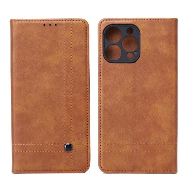 449135_oryg Smart Seam case for Xiaomi Redmi Note 14 Pro 4G (Global) brown