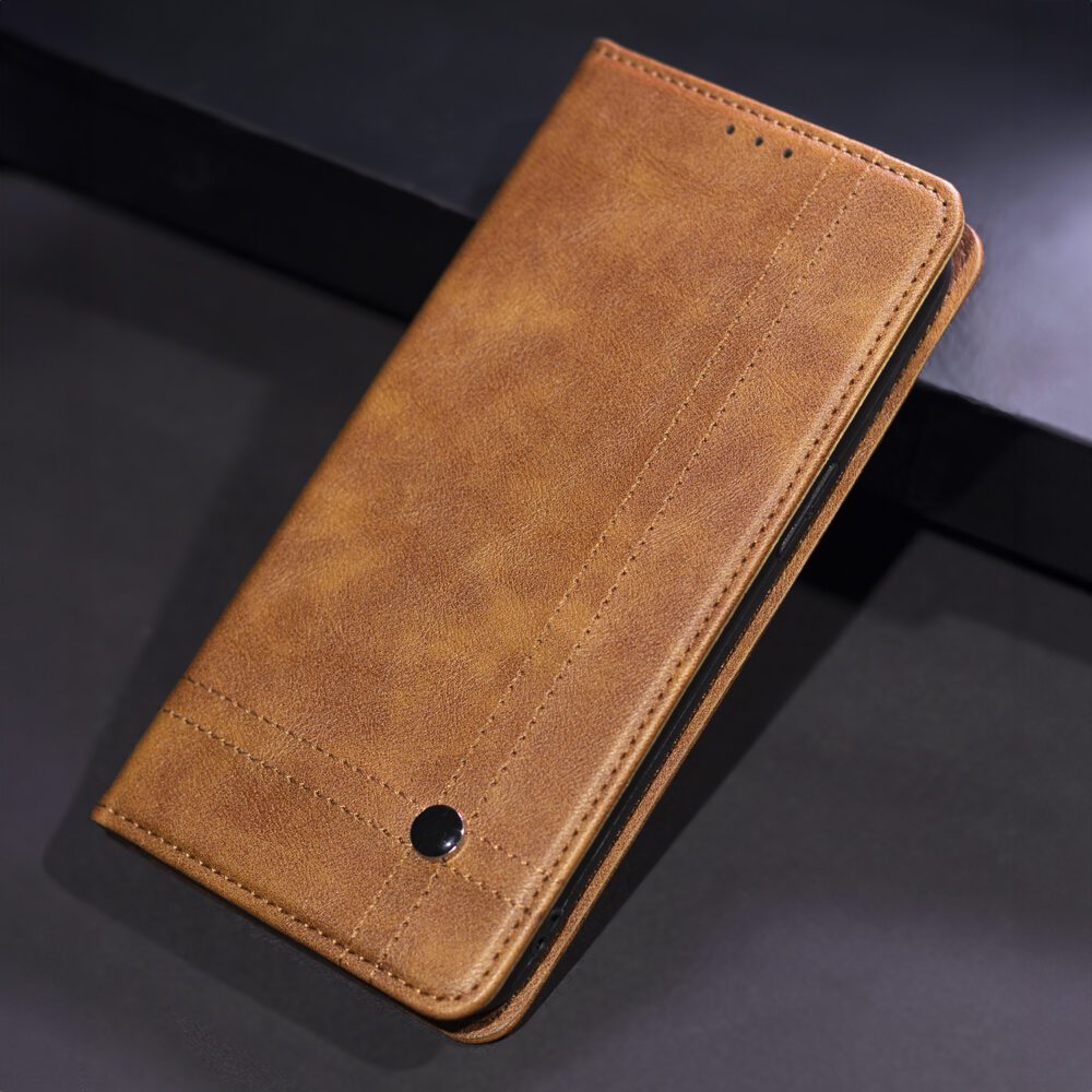 449141_oryg Smart Seam case for Motorola Moto E14 / G04 / G24 brown