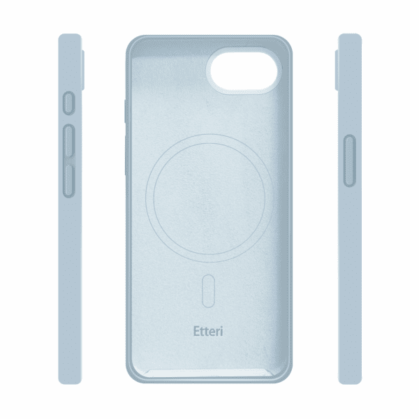 449453_oryg Etteri Silicone Mag case for iPhone 16e light blue