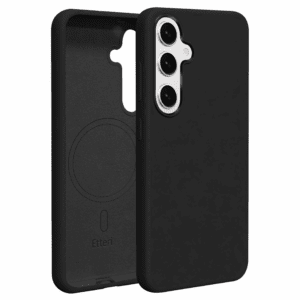 449469_oryg Etteri Silicone Mag case for Samsung Galaxy S25 Plus black