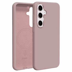 449495_oryg Etteri Silicone Mag case for Samsung Galaxy S25 light pink