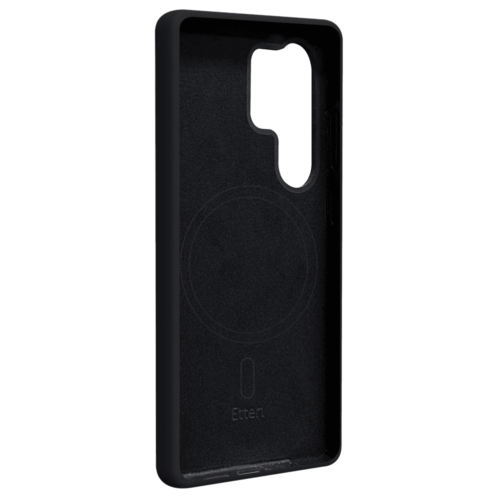 449505_oryg Etteri Silicone Mag case for Samsung Galaxy S25 Ultra black