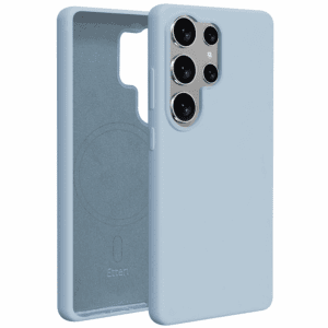 449512_oryg Etteri Silicone Mag case for Samsung Galaxy S25 Ultra light blue