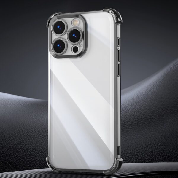 449592_oryg Anti Shock Chrome case for Samsung Galaxy A35 5G black