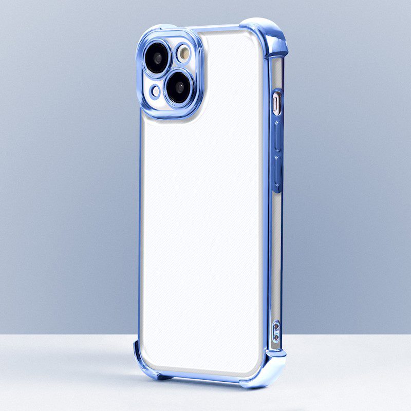 449598_oryg Anti Shock Chrome case for iPhone 14 Pro 6,1" blue