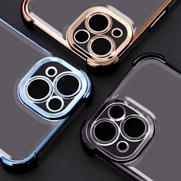 449603_oryg Anti Shock Chrome case for iPhone 16e blue