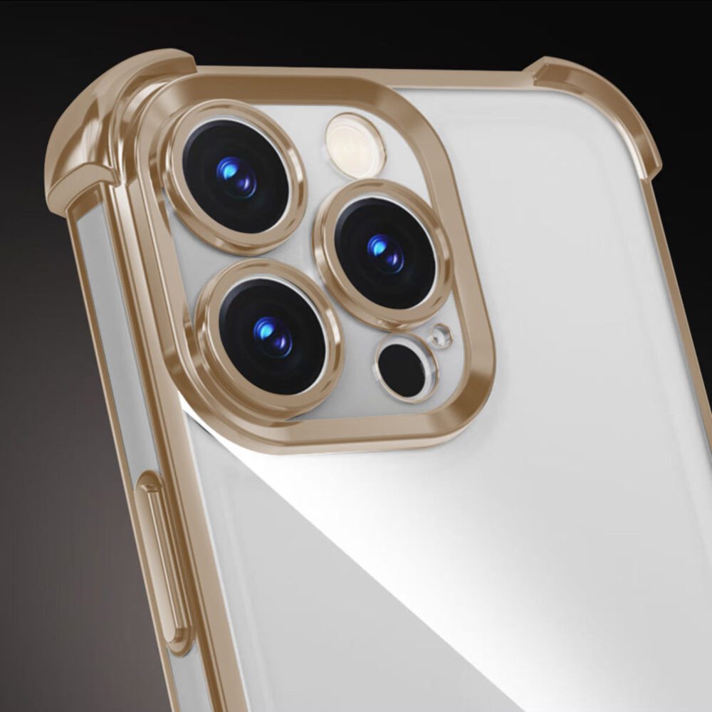 449610_oryg Anti Shock Chrome case for iPhone 13 6,1" gold