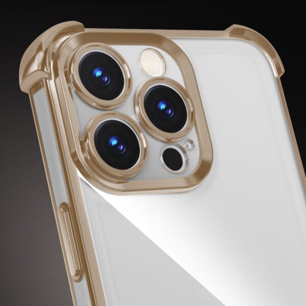 449610_oryg Anti Shock Chrome case for iPhone 12 6,1" gold
