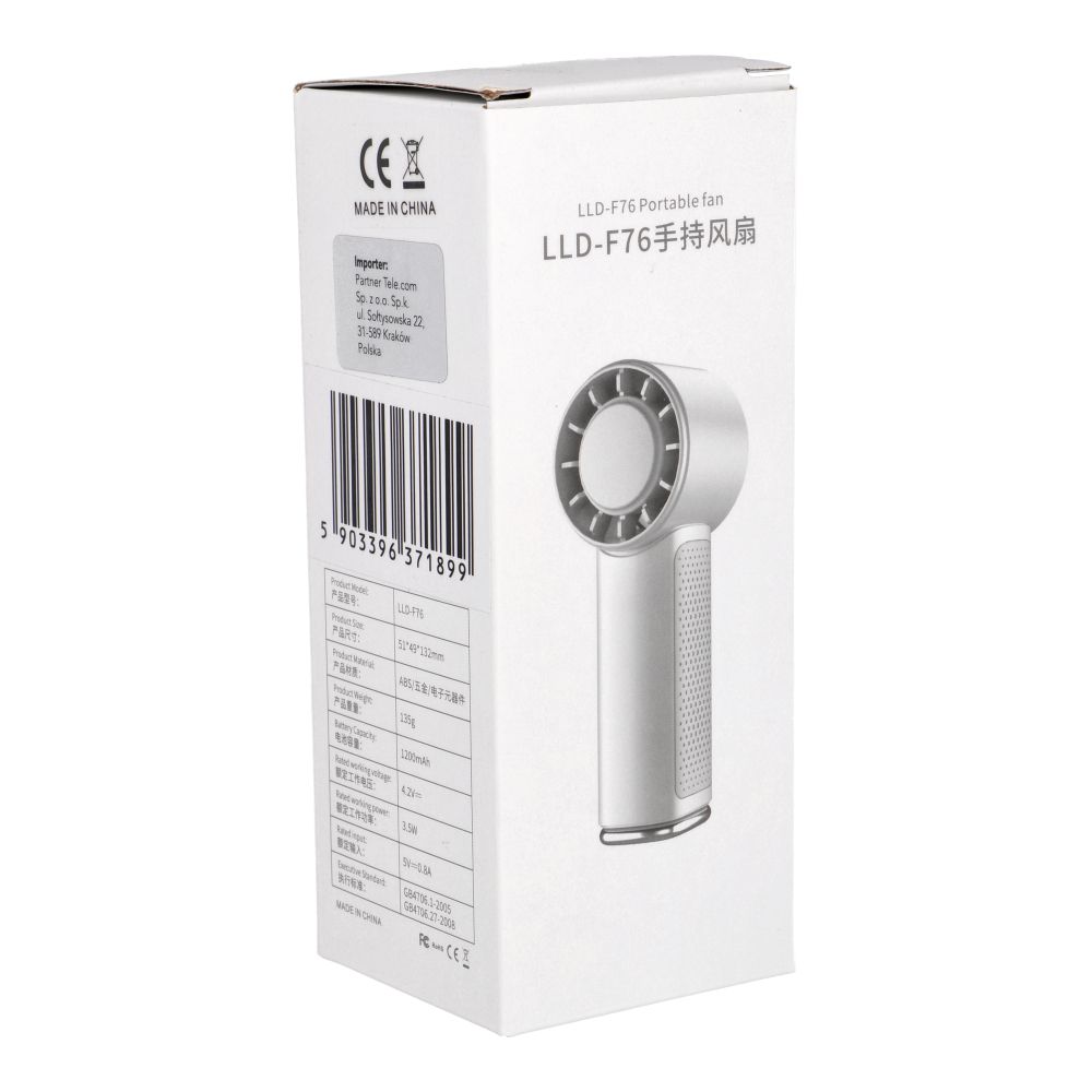 Portable fan LLD-F76S green