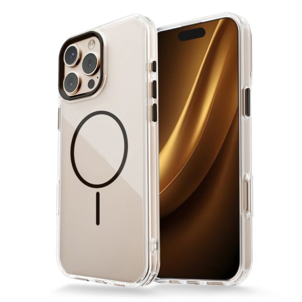 450149_oryg Clear Thin Mag case for iPhone 15 Pro 6,1" black