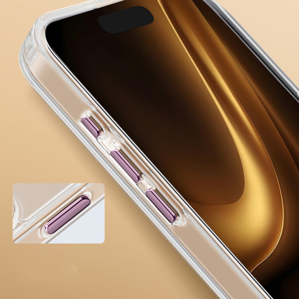 450164_oryg Clear Thin Mag case for iPhone 15 6,1" pink