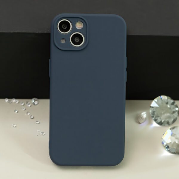 450215_oryg Silicon Box case for Samsung Galaxy S25 Plus dark blue