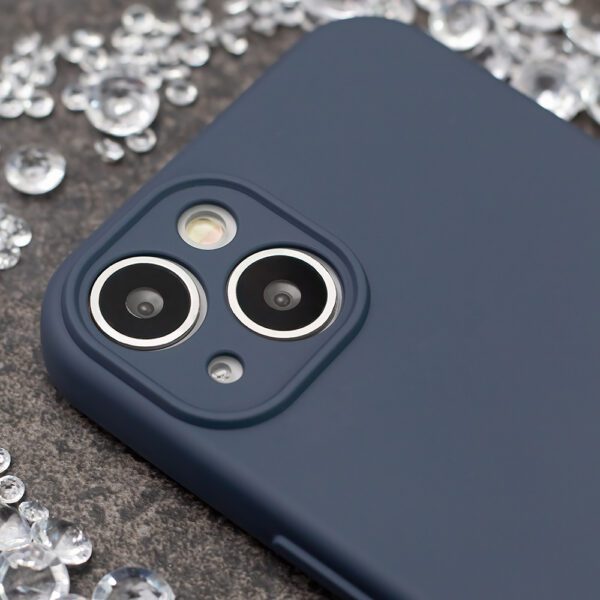 450217_oryg Silicon Box case for Samsung Galaxy S25 Plus dark blue
