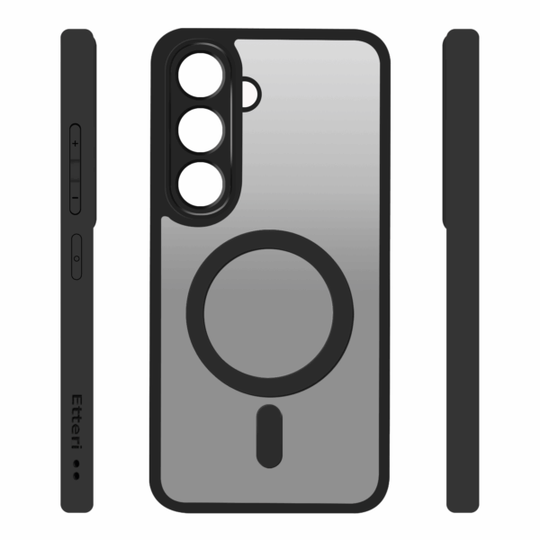 Etteri Matt Mag case for Samsung Galaxy A56 5G black