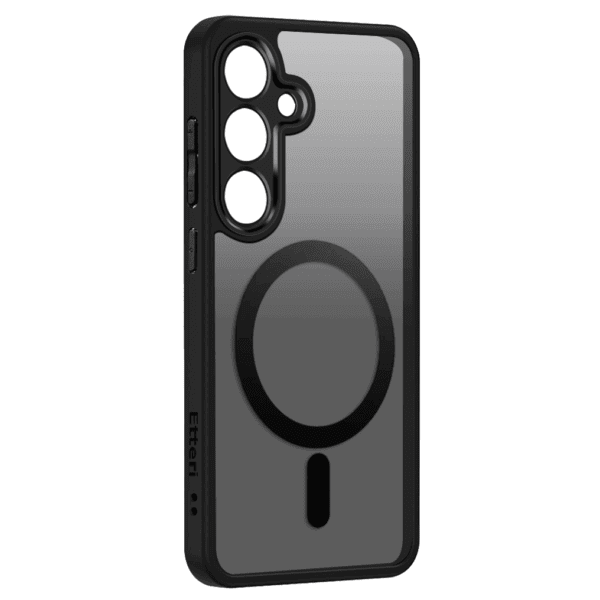 Etteri Matt Mag case for Samsung Galaxy S24 black