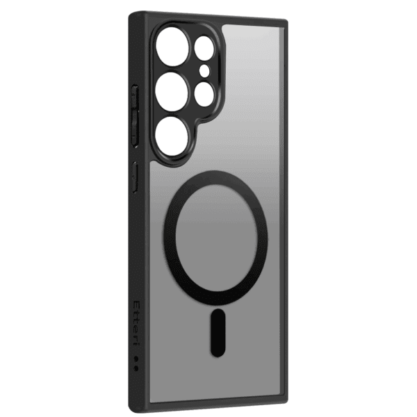 Etteri Matt Mag case for Samsung Galaxy S24 Ultra black