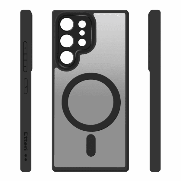 Etteri Matt Mag case for Samsung Galaxy S24 Ultra black