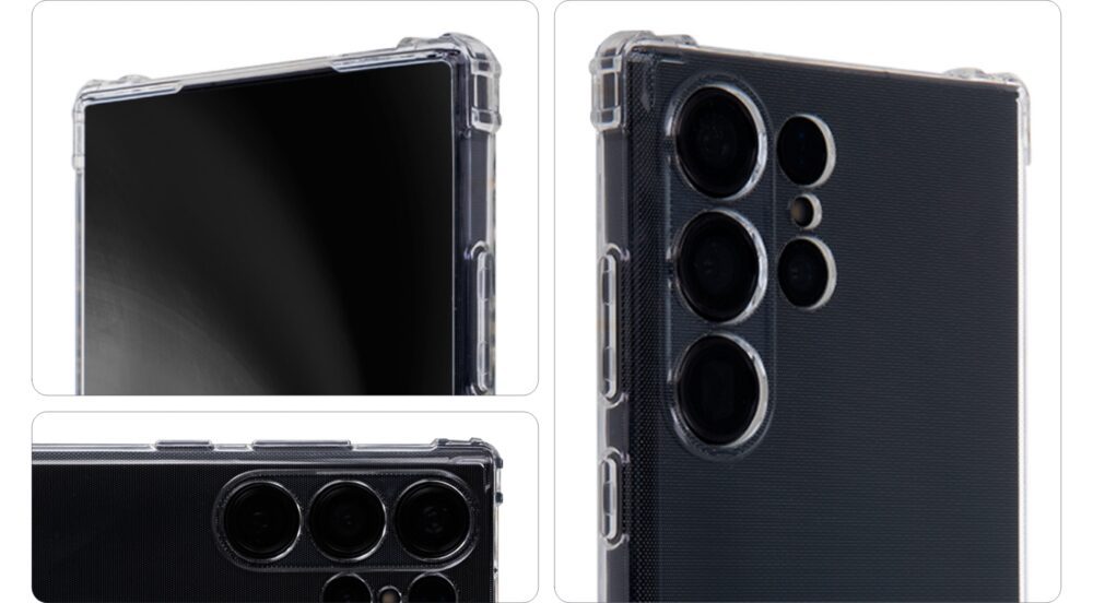 450300_oryg Clear Guard Case for Samsung Galaxy S23 FE transparent