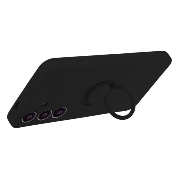 Finger Ring iPhone 16 cover black