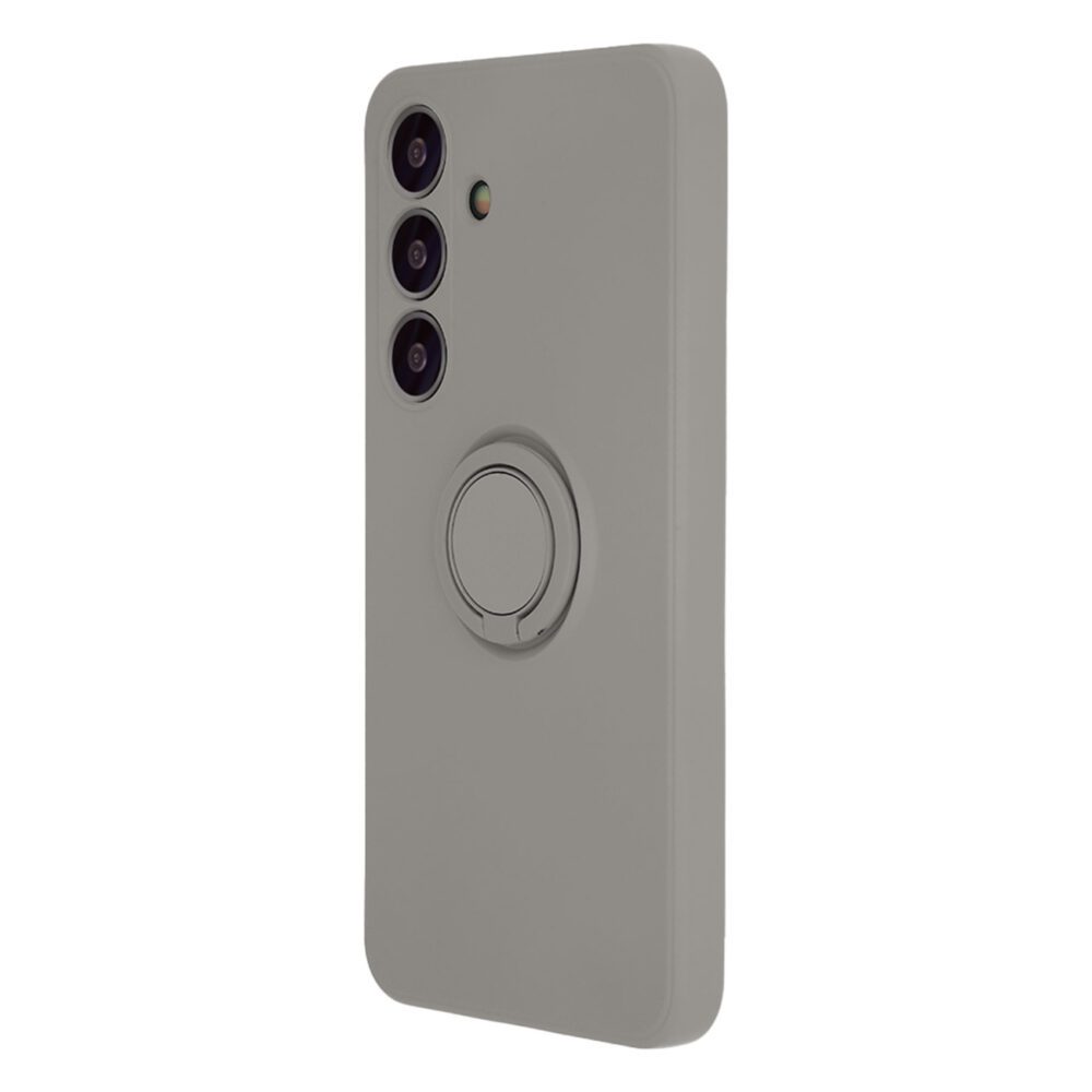 450317_oryg Finger Ring Case for Samsung Galaxy S23 FE light gray