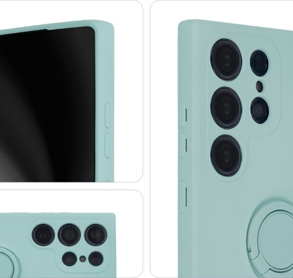 Finger Ring Case for Samsung Galaxy A14 4G / A14 5G light green