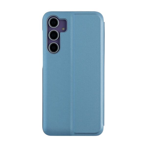 Fold Mirror View Case for Samsung Galaxy S23 FE blue